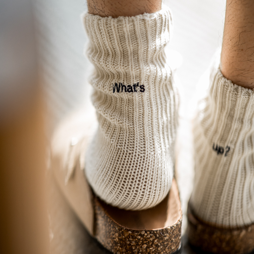 Embroidery On Socks - Maden 3 แพ็คคู่ Vintage เย็บปักถักร้อยถักถุงเท้ากลางลูกวัวกีฬาผ้าฝ้ายถุงเท้ายาว Unisex
