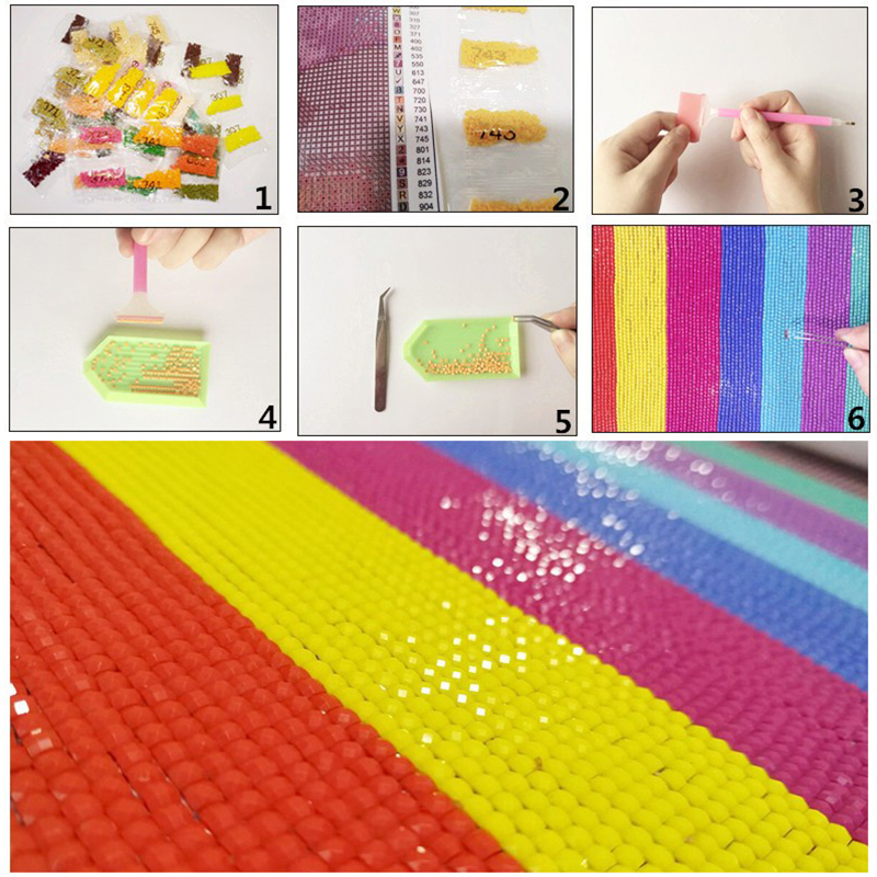 5D DIY เย็บปักถักร้อยเพชร City - Embroidery York บทวิจารณ์และราคา