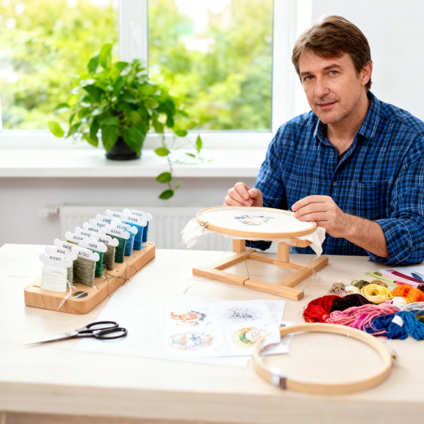 ที่เก็บด้ายปักผ้า 15 ช่อง ที่ใ - Embroidery Floss บทวิจารณ์และราคา