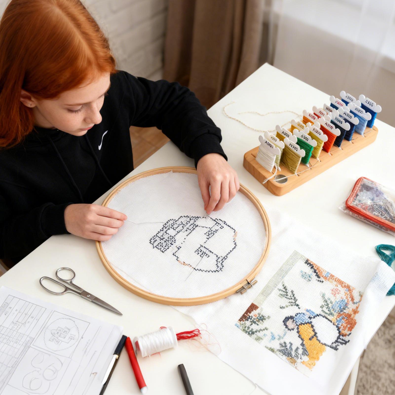 ที่เก็บด้ายปักผ้า 15 ช่อง ที่ใ - Embroidery Floss บทวิจารณ์และราคา