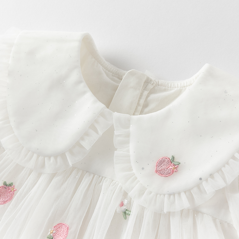 Dave Bella เด็กผู้หญิงตาข่ายชุ - Embroidery Charm บทวิจารณ์และราคา