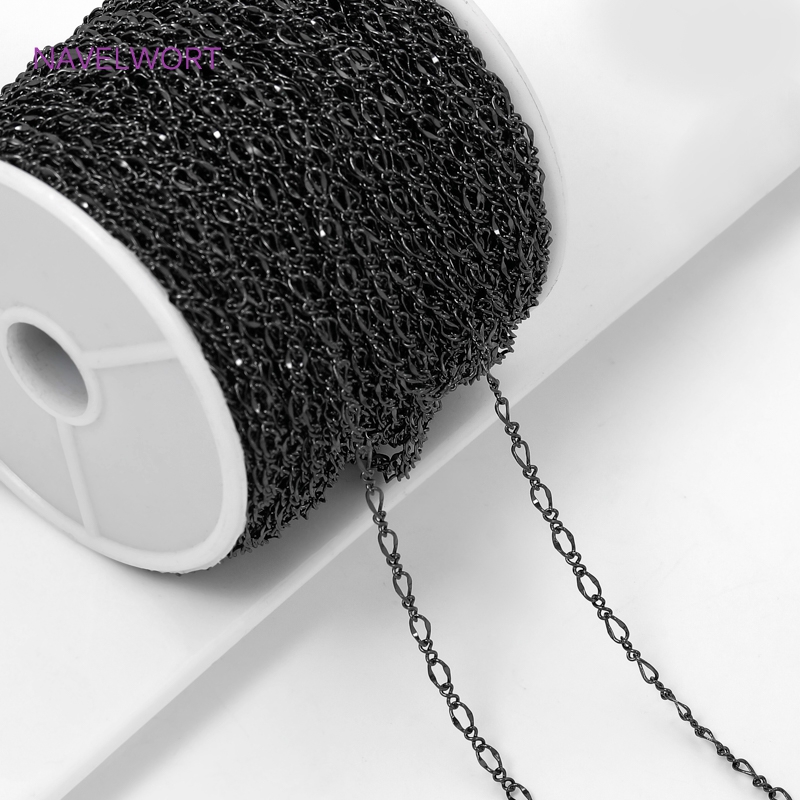 โซ่บางรูปไข่สีดำสำหรับทำเครื่อ - Embroidery Artwork บทวิจารณ์และราคา