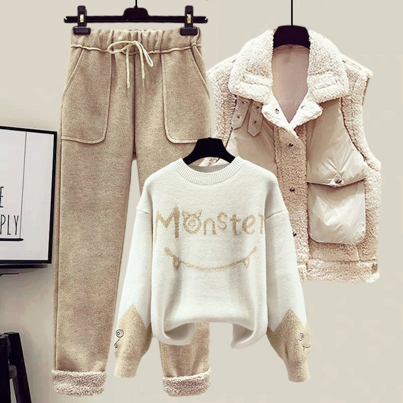 2024ฤดูหนาวใหม่CASHMEREเสื้อกั - Embroidery Vest บทวิจารณ์และราคา