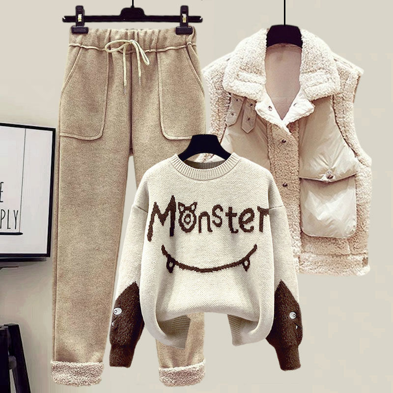 2024ฤดูหนาวใหม่CASHMEREเสื้อกั - Embroidery Vest บทวิจารณ์และราคา