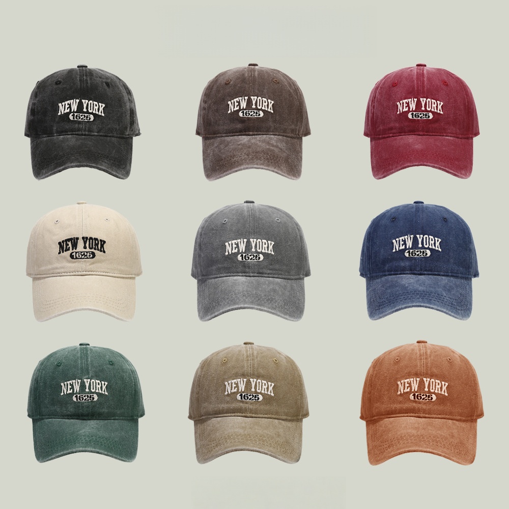 หมวกแก๊ปปักลาย NEW YORK สไตล์เ - Embroidery York บทวิจารณ์และราคา
