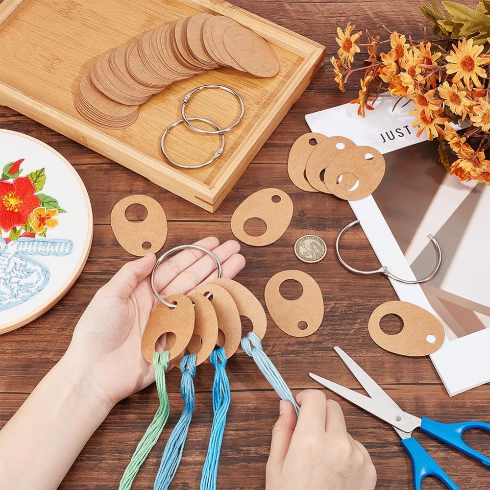 100 ชิ้น Teardrop Floss ด้ายหย - Embroidery Floss บทวิจารณ์และราคา