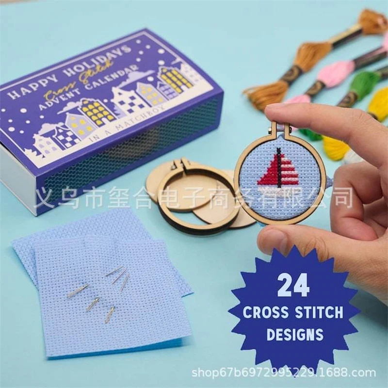 ชุดปักครอสติชปฏิทินนับถอยหลัง  - Embroidery Floss บทวิจารณ์และราคา