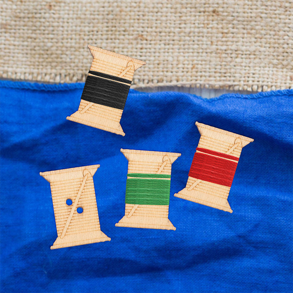 100 ชิ้น บ็อบบินไม้สำหรับจัดเก - Embroidery Floss บทวิจารณ์และราคา