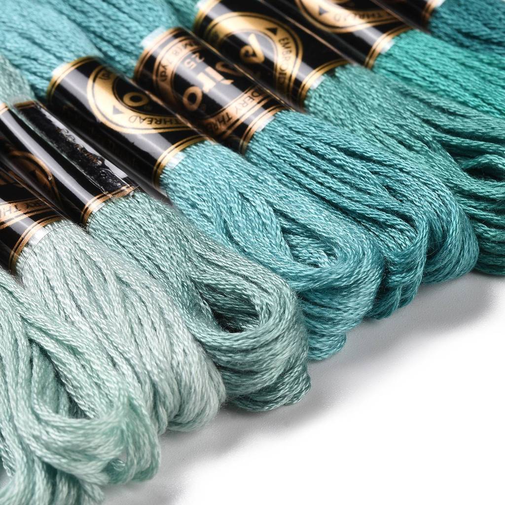 1 ชุด 8 ม้วน ไหมปักโพลีเอสเตอร - Embroidery Floss บทวิจารณ์และราคา